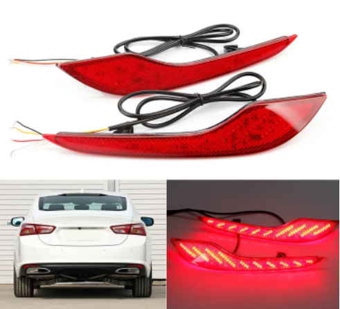 KEEN Waterproof 12 V Rear Bumper Light for Chevrolet Malibu XL 2020 Car Tail lame Brake Stop light with Turn Signal