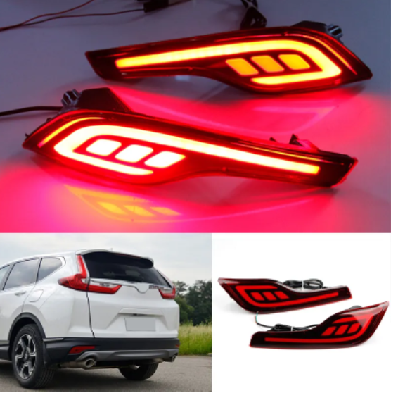 KEEN 12V Tail Light for Honda CRV 2016 2017 CR-V Rear Bumper Lights Brake Turning Signal Lamp