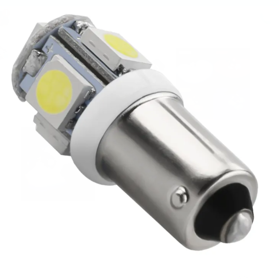 KEEN 12V Car BA9S 5050 5SMD led H5W T4W Car Interior Dome Dashboard Lamp Auto Door light License Plate Lights