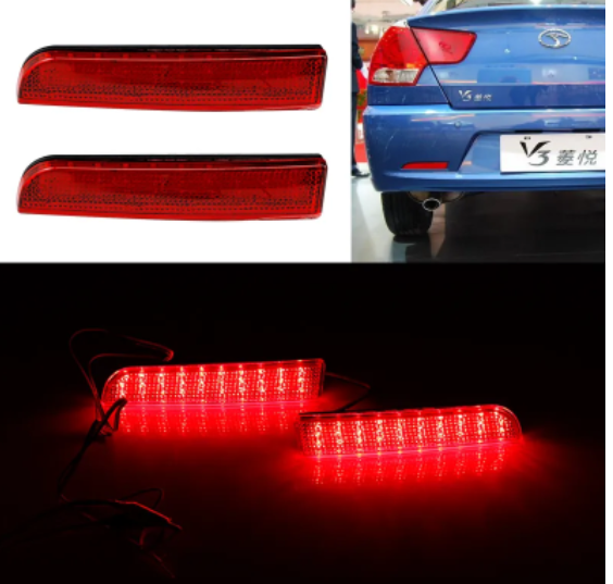 KEEN High Quality led Reflectors Light for Mitsubishi Lancer EX 2011-2016 LED Tail Light Warning Brake Lamp