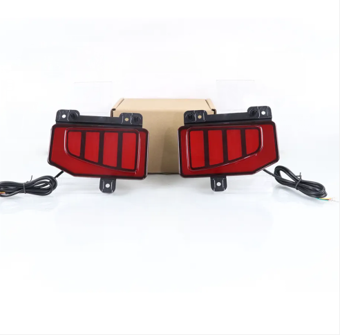 KEEN Auto Tail Lamp for JEEP Gladiator Wrangler Pickup 2019-2022 Rear Bumper Reflector Led Brake Dynamic Turn Signal Lights