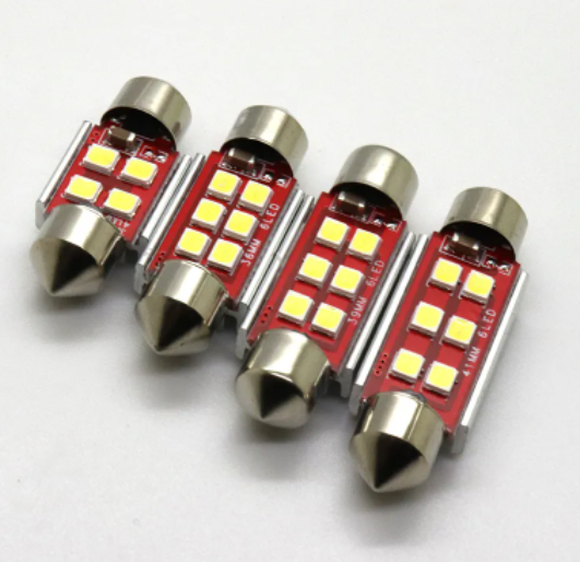 KEEN 12-24V Canbus LED Festoon 31mm/36mm/39mm/41mm 3030 led C5W Car Interior lights Dome Reading License Plate Lights
