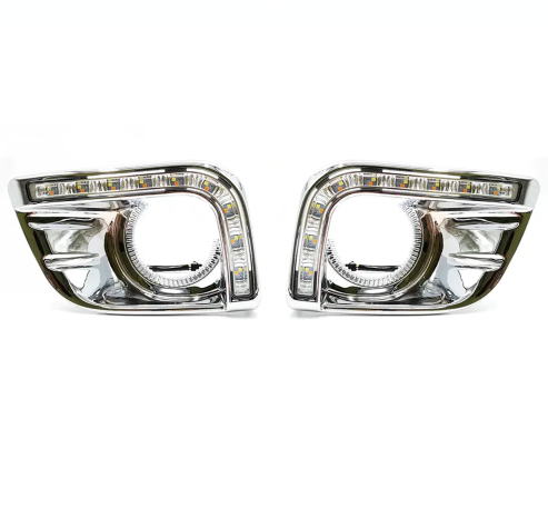 KEEN 12V led light for Toyota Prado 2012 Daytime Running Light Fog Lamp Cover Lamp Headlight Turning Signal