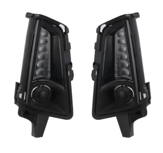 KEEN Hot Sale Car Driving Daylight for Toyota Hiace 2019 2020 Car Daytime Running Light Amber Sequential Turn Signal Light DRL