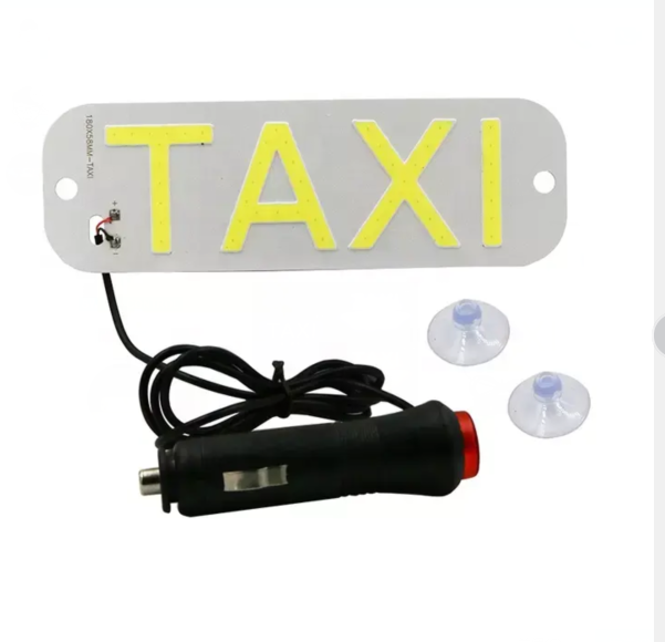 KEEN Universal 12V Taxi Light Led Car Windscreen Cab Indicator Lamp Windshield COB Taxi Warning Signal Light
