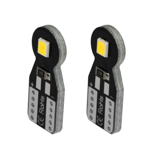 KEEN 12V Auto Lighting W5W 194 3030 Canbus LED Bulbs 2SMD Car Interior Dome Map Lamp License Plate Parking Light Bulb T10