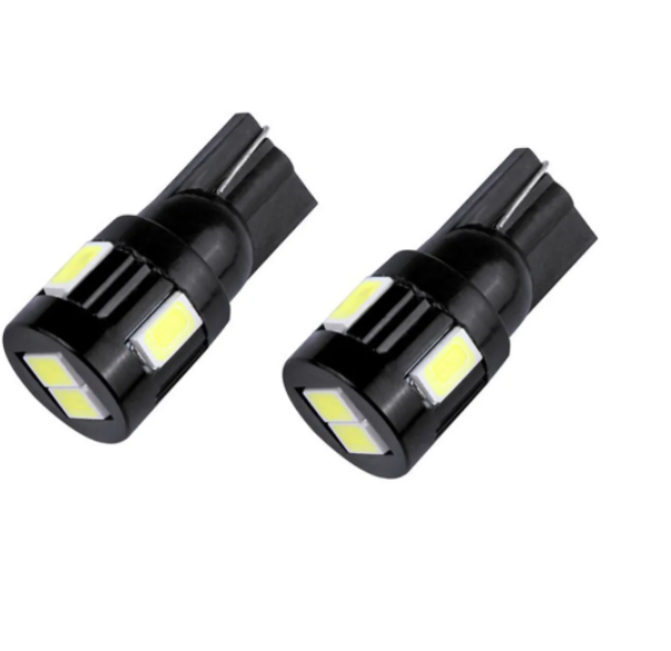 KEEN 12v LED T10 Light Bulb 5630 6smd Car Reading Lamp Clearance Width Lamp W5W 194 168 led Parking Lights
