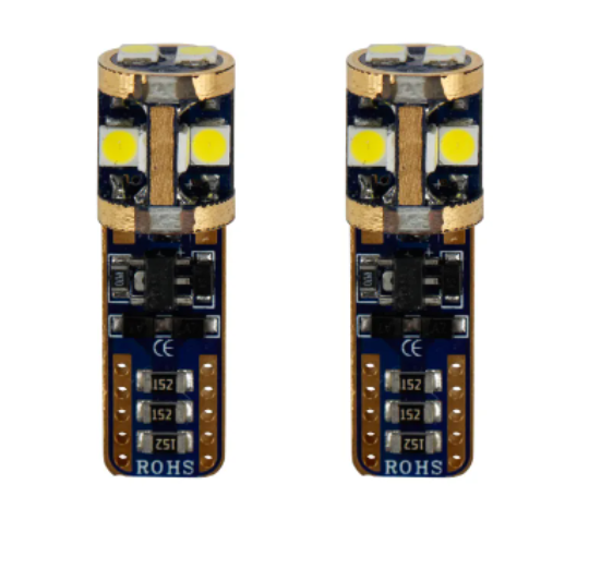 KEEN 12V T10 Led Bulbs Canbus W5W 3030 10SMD 168 194 Led Car Interior Dome Reading License Plate Light Parking Signal Lamp