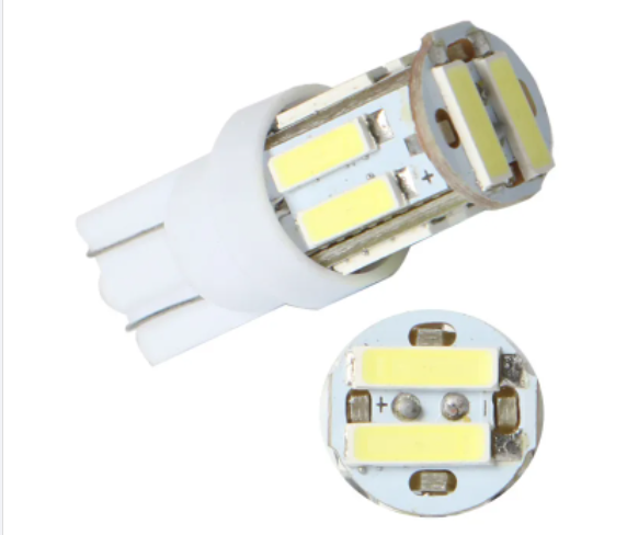 KEEN 12V Led Car T10 W5W 7020 10SMD 194 168 Clearance Width light License plate lamp Auto Parking Lights