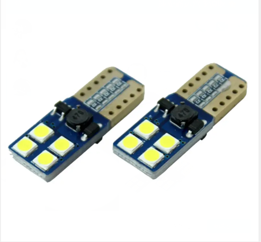 KEEN W5W LED Canbus Error Free Car Bulbs T10 3030 8SMD Auto Clearance Lamps Interior Reading Lights License Plate Light