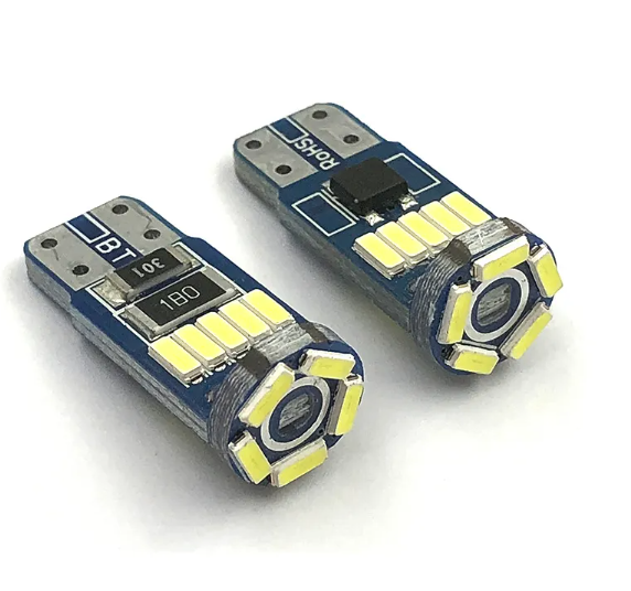 KEEN LED Bulb T10 4014 15smd Canbus Car Width Clearance Lamp Interior Dome Map Lights Side Maker License Plate Lights W5W 12V