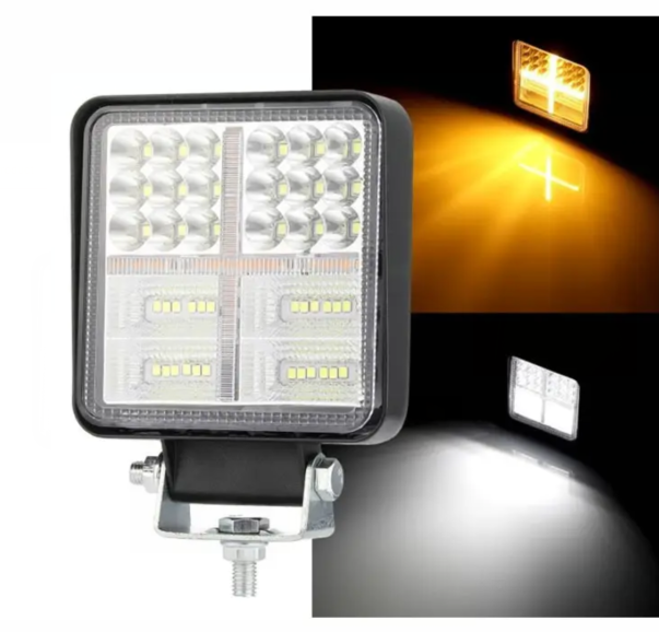 KEEN 177W Square Led Work Light For Truck SUV 4WD 4x4 Boat ATV Jeep Car Tractor Flash Spotlight DRL Headlight