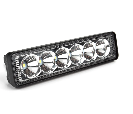 KEEN 6inch 18w Led Work Light Bar for Car Truck Trailer SUV ATV Led Head Lights Auto Flood Lamp Offroad vehicle Foglight