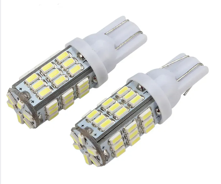 KEEN Car W5W LED Clearance Width Lamp T10 3014 42smd License Plate Lamp Roof Reading Light Bulb t10 led 12V