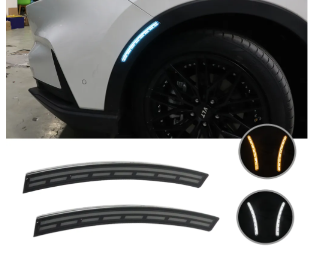 KEEN Wheel Arch Light DRL for Honda CRV CR-V 2023 Flow Turn Signal Side Fender Lights Wheel Eyebrow Daytime Running Lamp