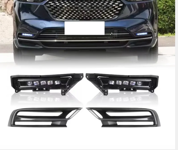 KEEN Car Led DRL for Honda HR-V HRV Vezel 2022 2023 Daytime Running Light Flow Turn Signal Fog Lamp Cover Lamp Car Head Lights