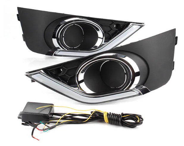 KEEN 12V Car Part led DRL for Honda BRV BR-V 2015 2016 2017 Daytime Running Light Turning Lamp Driving Fog Lights