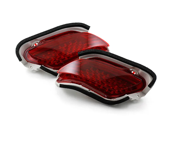KEEN New 12V 14w led COB car bumper light running brake lights for Toyota NEW vios 2015 2016 tail lamp