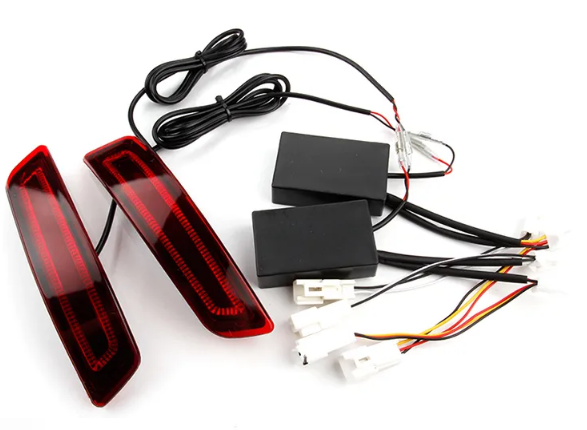 KEEN For DC12V Auto Parts Rear Bumper Reflector Light For 2014-2016 Toyota Corolla Axio Tail Lamp Car LED Brake Turn Signal Lights