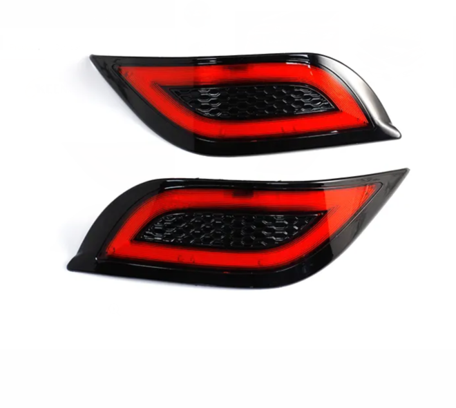 KEEN New 12V 14w led COB car bumper light running brake lights for NEW Toyota vios 2015 2016 tail lamp