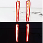 KEEN New LED Rear Bumper Reflector Light for Toyota Corolla 2019 2020 2021 Tail Light Flow Turn Signal Brake Parking Lamp