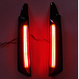  KEEN For Toyota FORTUNER 2015-2018 Led Rear Bumper Reflector Pillar Light Fog Lamp Driving Brake Tail Light 12V