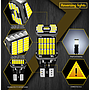  KEEN Hot Sale LED T15 Car Light Bulb 4014 45SMD Canbus Auto Reverse Lamp Tail Light Bulb W16W