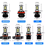 KEEN 12-24V LED H7 Fog Light 3030 27smd Car led Bulb 9005 9006 H1 H11 H8 Projector Lens Car Fog Lamp DRL Driving Lights 