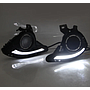   KEEN 12V Car LED Light DRL for Mazda 2 2015 2016 2017 Daytime Running Lamp with Turn Signal Fog Light Auto Head lamp