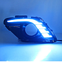  KEEN 12V Daylight LED for MAZDA 6 ATENZA 2013-2016 Fog Lamp Cover LED DRL Turn Signal Lights Auto Headlight