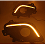  KEEN LED led DRL for Mazda 6 Atenza 2013-2016 Daytime Running Light with Turn Signal Driving Fog Lamp