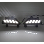   KEEN Wholesale Daylight LED for Mazda 3 AXELA Car LED DRL Driving Fog Lamp Yellow Flowing Turn Signal Lights Head Lights