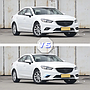  KEEN 12V Daylight LED for MAZDA 6 ATENZA 2013-2016 Fog Lamp Cover LED DRL Turn Signal Lights Auto Headlight