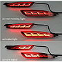 KEEN 12V Rear Bumper Light for Mazda CX-5 CX5 2022 Start-scan led Tail Light with Flow Turn Signal Brake Lamp