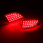  KEEN Waterproof 12v Rear Reflectors led for Mazda 2 3 6 AXELA 2013-2016 Car Light Tail Warning Light Brake Lamp