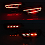 KEEN Waterproof Car led Rear Bumper Reflector for Mazda CX-5 2018-2020 Tail light with flow Turning Brake Stop Light