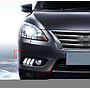 KEEN Car Styling led DRL for 2012-2015 Nissan SYLPHY SENTRA Daytime Running Lamp Turning Signal Driving Fog Light