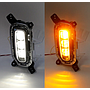   KEEN Car LED Daytime Running Light For India Kia Seltos KX3 DRL 2019 2020 6000K White Fog Lamp Cover Light 12V LED