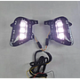  KEEN LED Spare Parts Daytime Running Light for kia Pegas Soluto 2018 2019 2020 LED DRL Fog Lamp Cover Fog light