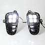  KEEN New Car LED DRL for Kia RIO K2 2018 2019 12V Daytime Running Light with Turning Signal Fog Lamp
