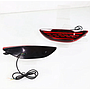 KEEN Led Rear Bumper Light for Hyundai Accent Verna Brio Solaris 2012-2016 Tail Lamp Flow Turn Brake Parking Lights Reflectors