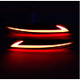   KEEN Wholesale Car Rear Bumper Reflectors for Hyundai Sonata 8 2012-2015 Car Tail Lamp Warning led Brake Stop light