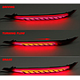  KEEN New 12V Rear Bumper Light for Hyundai Elantra 2021 Tail Brake Stop Lamp Flowing Turn Signal Reflectors led