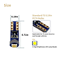  KEEN Original Auto Parts T5 LED Car 5050 1 SMD Car Canbus LED Bulb Instrument Lamp Panel Light Error Free for Cars