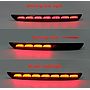  KEEN Car Rear Bumper Light for Honda Civic Sedan Hatchback 2022 2023 Tail Lamp with Flow Turn Signal Reflector Brake Lights
