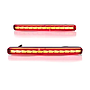  KEEN Car LED Tail Light for Honda Vezel HR-V HRV 2022 Rear Bumper Reflector Lamp Dynamic Turn Signal Brake Lamp