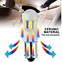   KEEN 12V LED Canbus Ceramic BA9S Led Bulb 3030 6SMD Car Interior Lights License Plate Dome Reading Lamp Side Signal Light Bulbs