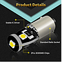  KEEN 12V Canbus Ba9s Led Wedge Plate Dome Lights Bulb No Error 3030 3smd T4W Interior Lamp Side Marker Light Bulbs