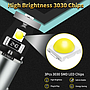  KEEN 12V Canbus Ba9s Led Wedge Plate Dome Lights Bulb No Error 3030 3smd T4W Interior Lamp Side Marker Light Bulbs