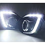 KEEN For Mitsubishi ASX 2013 2014 2015 Car Vehicles DC 12V Daytime Running Light DRL Fog Light Day Driving Daylight Lamp
